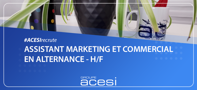 Assistant marketing et commercial en alternance